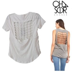 Chaser knotted back tee